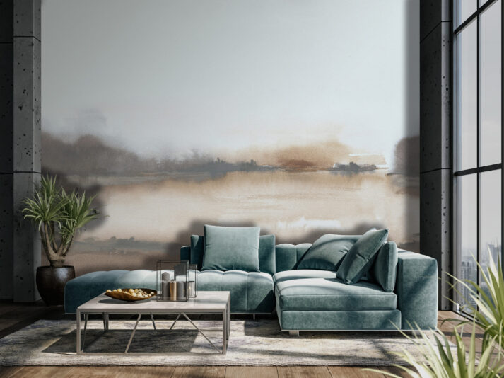 Living,Room,Interior,In,Loft,,Industrial,Style,,3d,Render