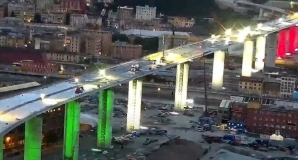 Il nuovo ponte sul Polcevera: dal modello BIM alla simulazione delle operazioni di varo