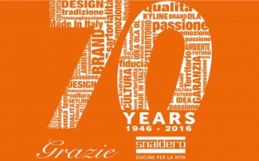 Snaidero festeggia 70 anni di storia!