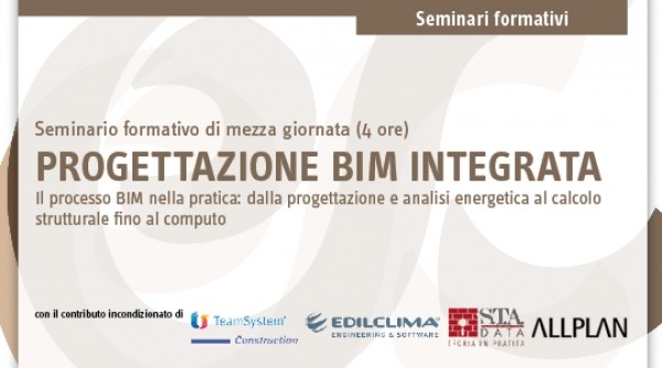 I seminari di Euroconference: Progettazione BIM integrata