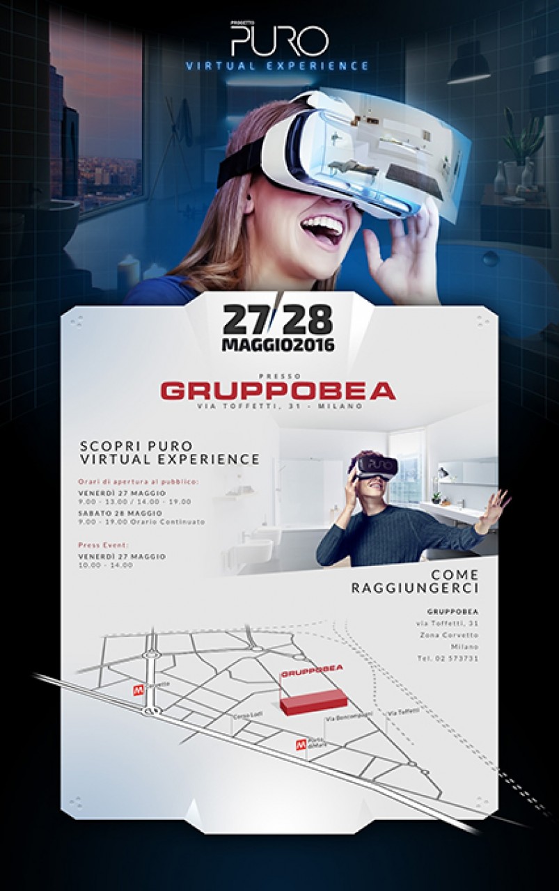 Grandform vi invita a scoprire la virtual reality di Progetto Puro