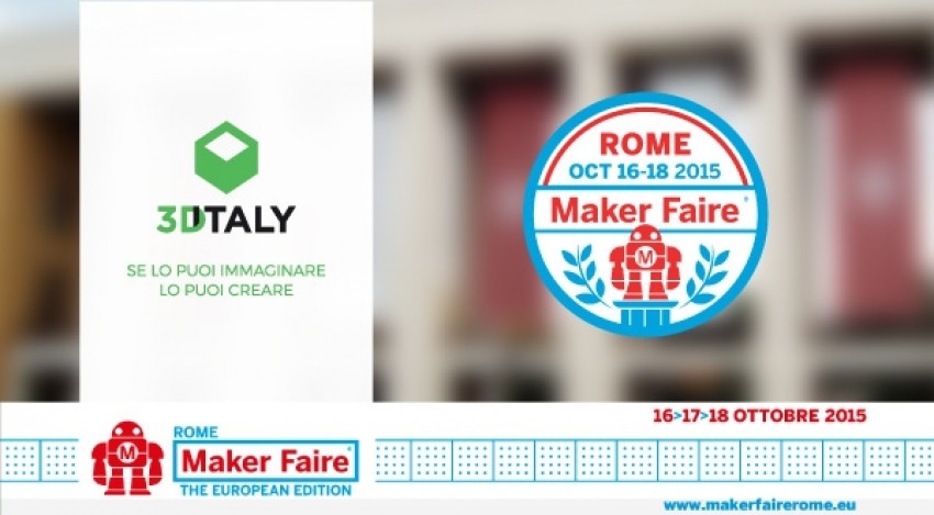 Makerfaire 3.0: le novità di 3Ditaly in mostra alla Sapienza