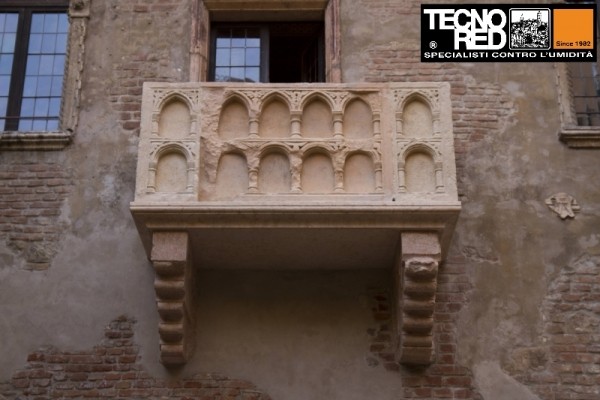 Completato il restauro del Balcone di Giulietta a Verona