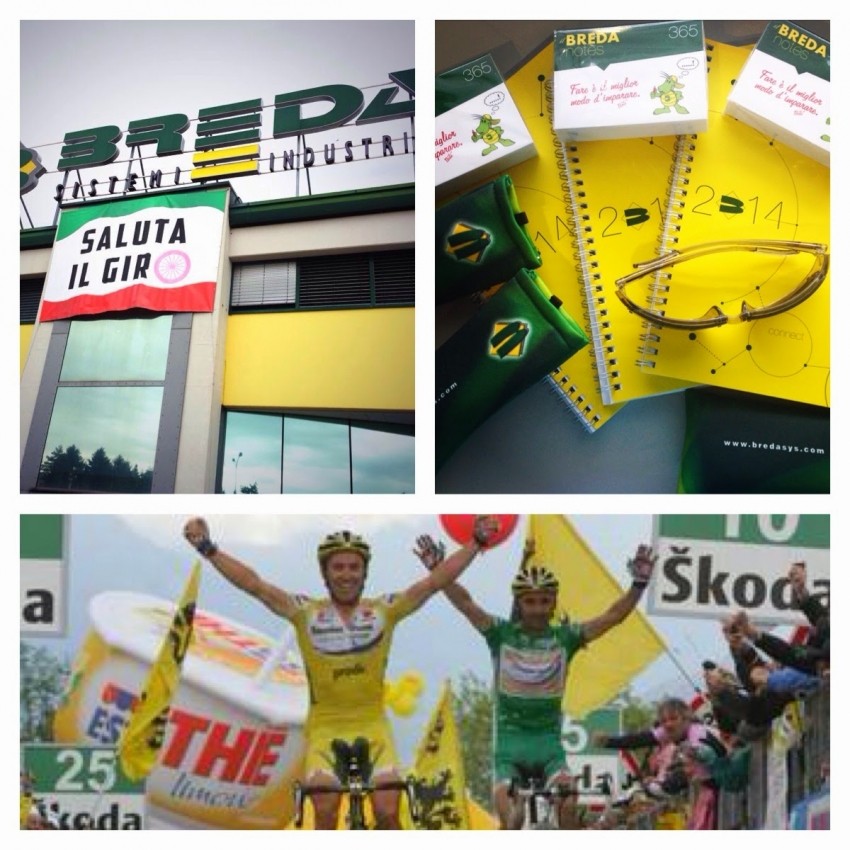 Breda lancia la sfida sul web con il contest “Giro d'Italia a Sequals”