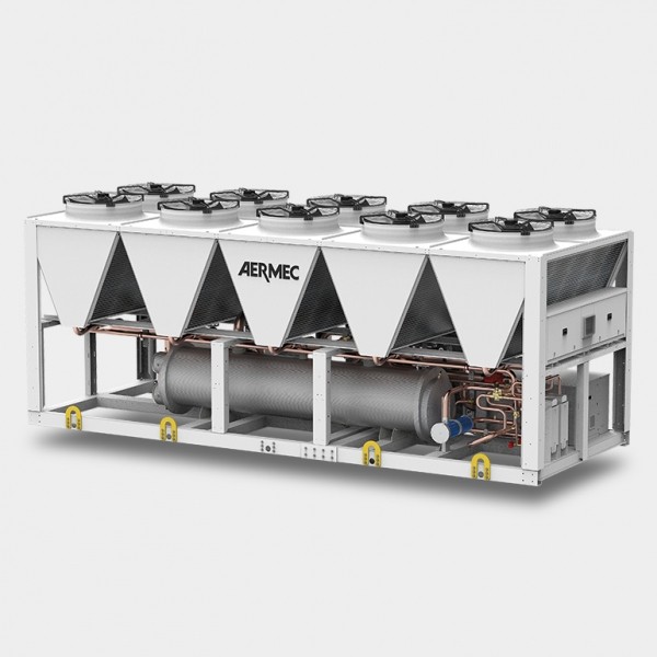 Nuovi refrigeratori aria-acqua serie TBA/TBG con compressori Turbocor a levitazione magnetica