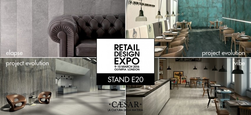 Gli store londinesi vestono Caesar: appuntamento al retail design expo 2016