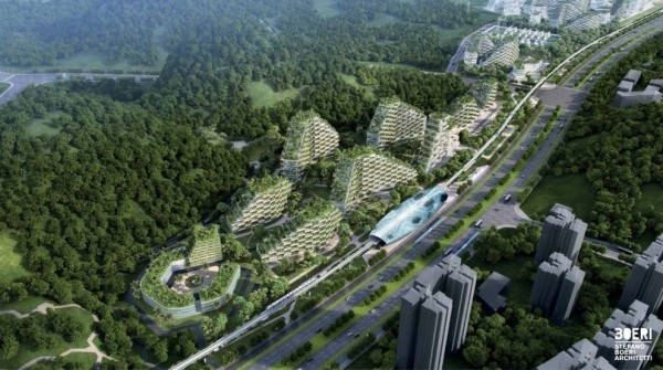 Liuzhou Forest City, in Cina sorgerà la prima città-foresta anti smog: il progetto italiano