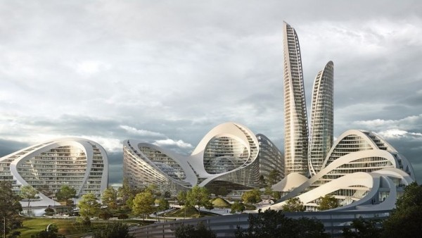 La futuristica smart city di Zaha Hadid Architects in Russia
