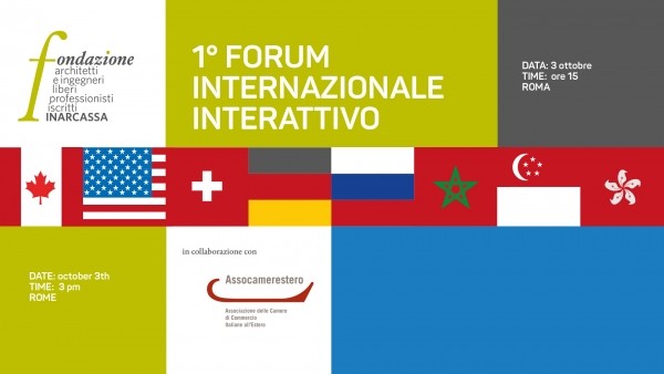 1° Forum Internazionale interattivo