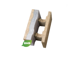 Blocchi cassero in legno cemento Isotex – HDIII 30/7 con inserto isolante Neopor BMBcert di BASF