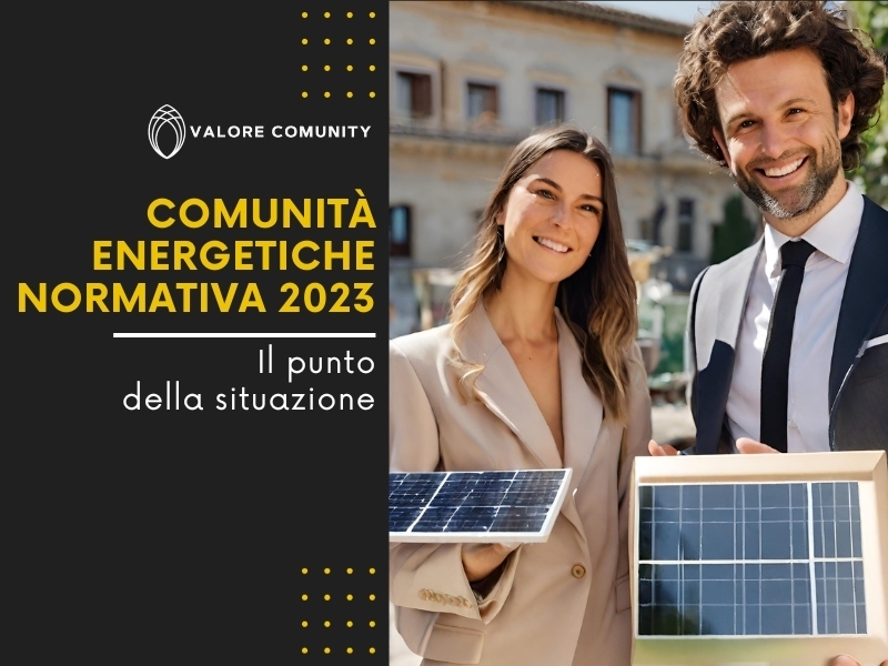 Comunità energetiche normativa 2023