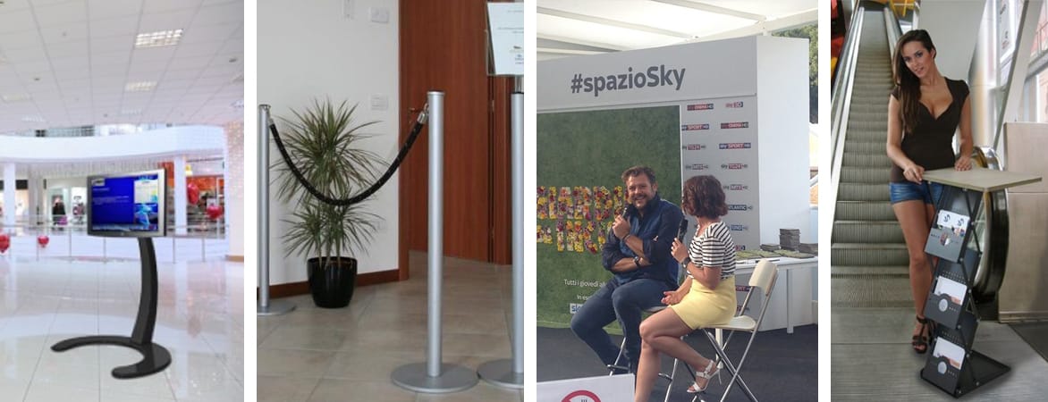 Espositori pubblicitari Studio Stands