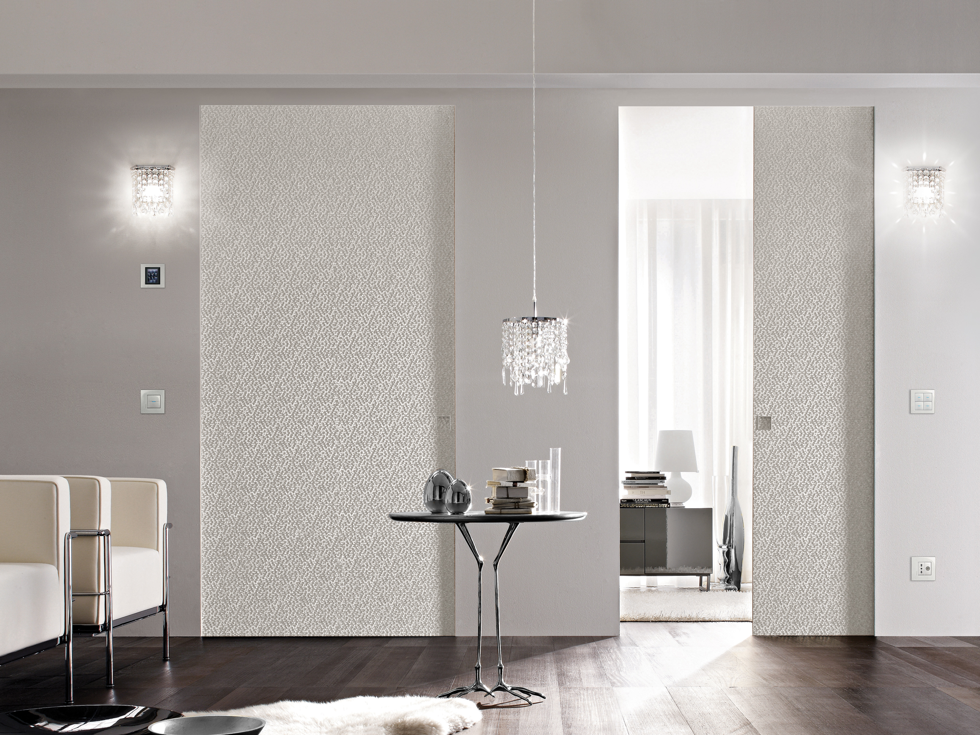 Porte a scomparsa con punti luce - immagine 12