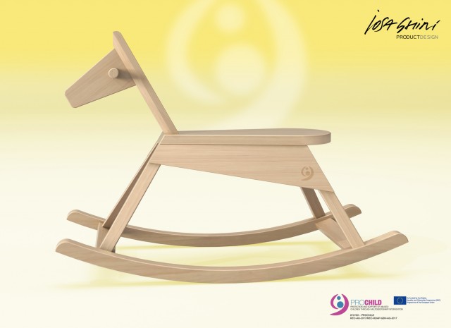 Cavallino a Dondolo design Iosa Ghini