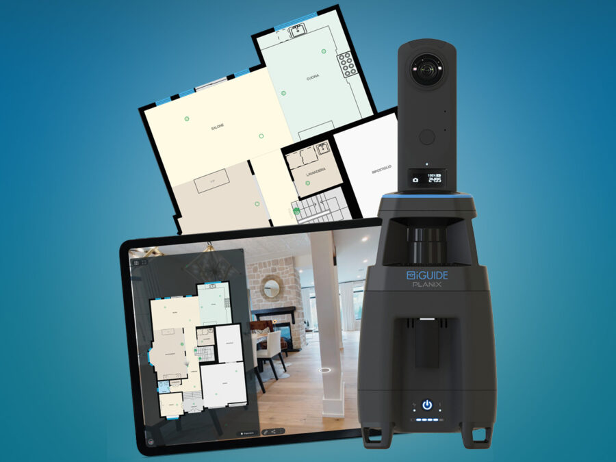 iGUIDE - Laser scanner_planimetria_tour3D