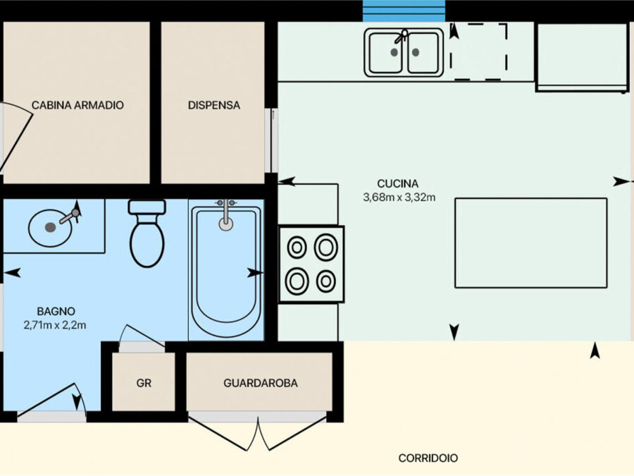 6-iGUIDE - Planimetria con dettagli