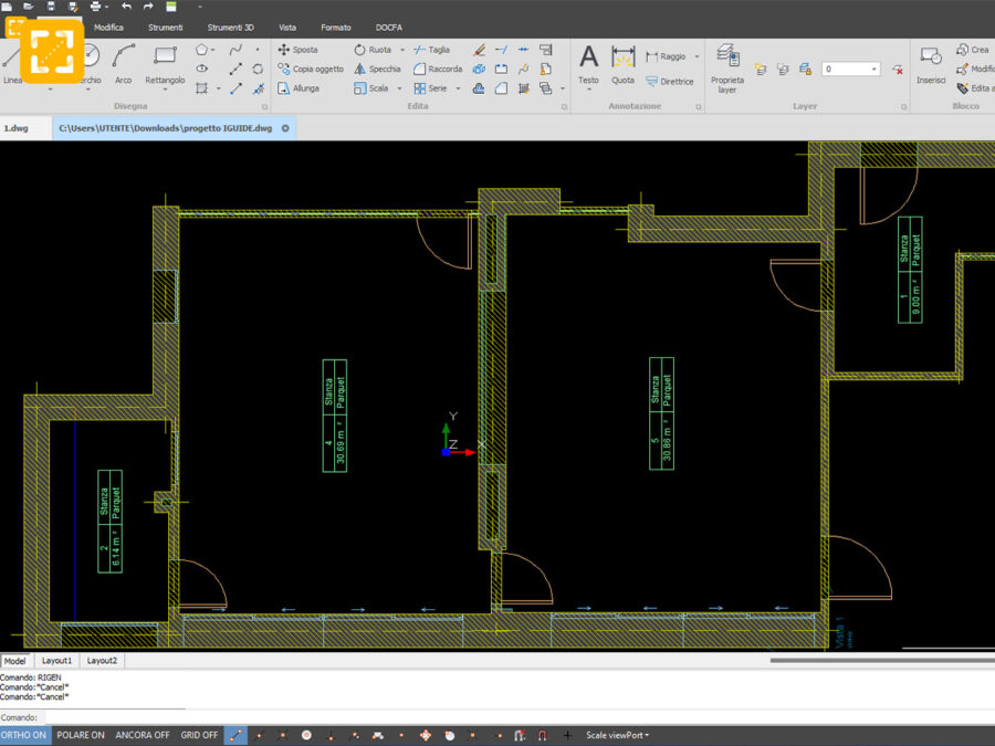 GCAD - Progettazione CAD