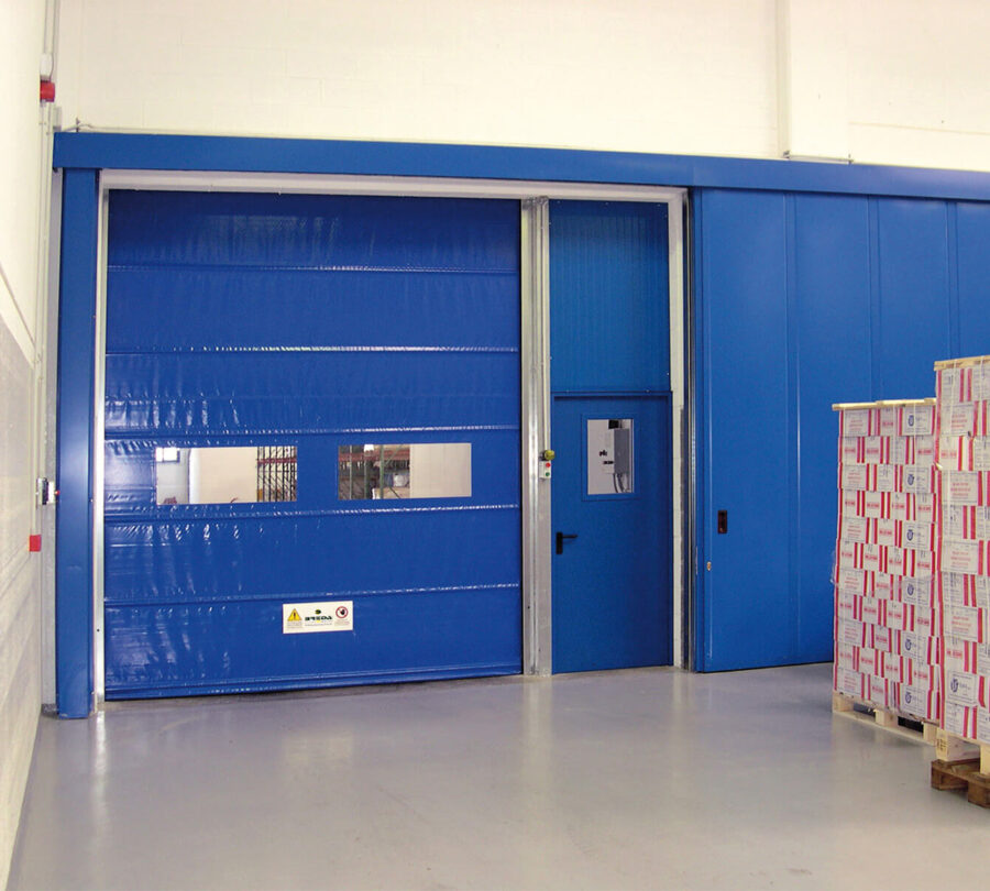 Porta-rapida-ad-avvolgimento-SAETTA-Blu-RAL-5002-min