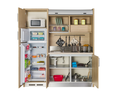 Minicucina con serranda K109 - Mobilspazio