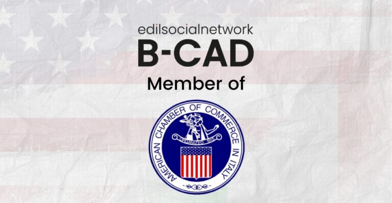 Edilsocialnetwork B-CAD entra a far parte della rinomata American Chamber of Commerce in Italy