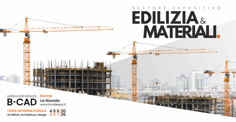 Edilizia e Materiali da Costruzione: tecnologie, materiali e sostenibilità al centro della nuova edilizia