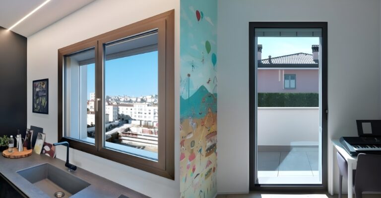Design invisibile, performance tangibili: sistemi in alluminio per finestre Schüco Block System con anta a scomparsa
