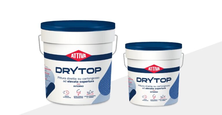 Drytop: il nuovo prodotto per cartongesso di Attiva
