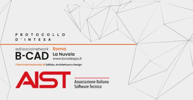 AIST e B-CAD, rinnovata la partnership: ancora insieme verso l’innovazione digitale delle Costruzioni