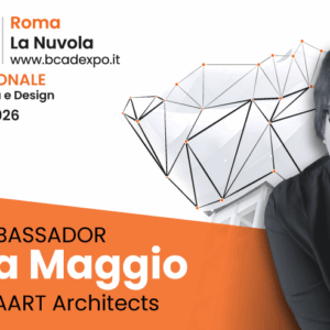 Studio AMAART Official Ambassador di B‑CAD 2026: “il piacere nell’architettura, lo spazio sensibile”