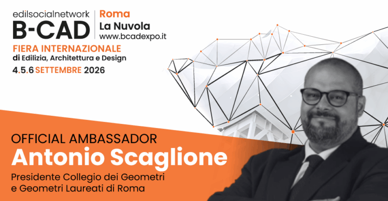 B-CAD 2026: il Collegio Geometri Roma Official Ambassador