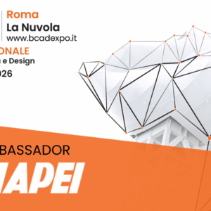MAPEI Ambassador a B-CAD 2026: innovazione tecnica, durabilità e sostenibilità al centro del confronto sul futuro del costruire