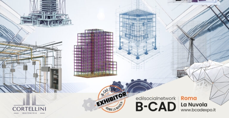 Studio Cortellini a B-CAD 2026: innovazione, sostenibilità e alta specializzazione nell’ingegneria integrata