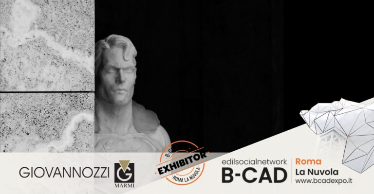 Giovannozzi protagonista a B-CAD Roma 2026: il marmo tra tradizione artigianale e design contemporaneo