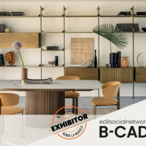 Riflessi a B-CAD 2026: eleganza sartoriale e design Made in Italy al servizio della casa contemporanea