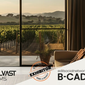 SteelVast Systems a B-CAD 2026: il serramento in acciaio tra design, tecnologia e versatilità Made in Italy
