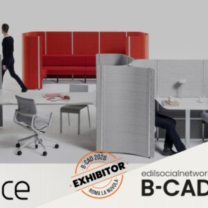 XOffice presenta a B-CAD 2026 la sua visione degli ambienti di lavoro contemporanei