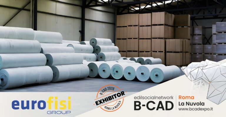 EuroFisi a B-CAD Expo 2026: manifattura, innovazione e materiali avanzati per l’edilizia contemporanea