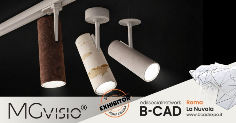 MG Visio a B-CAD Expo 2026: luce, materia e design per l’architettura contemporanea