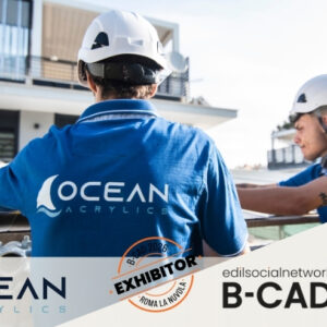 Tra acqua, luce e design: Ocean Acrylics protagonista a B-CAD Expo 2026