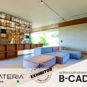Oltremateria a B-CAD 2026: superfici innovative per un’architettura sostenibile e orientata al benessere
