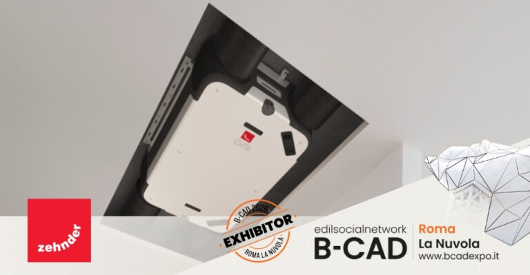 Dall’aria al comfort: Zehnder in mostra a B-CAD Expo 2026 con soluzioni per l’edilizia sostenibile