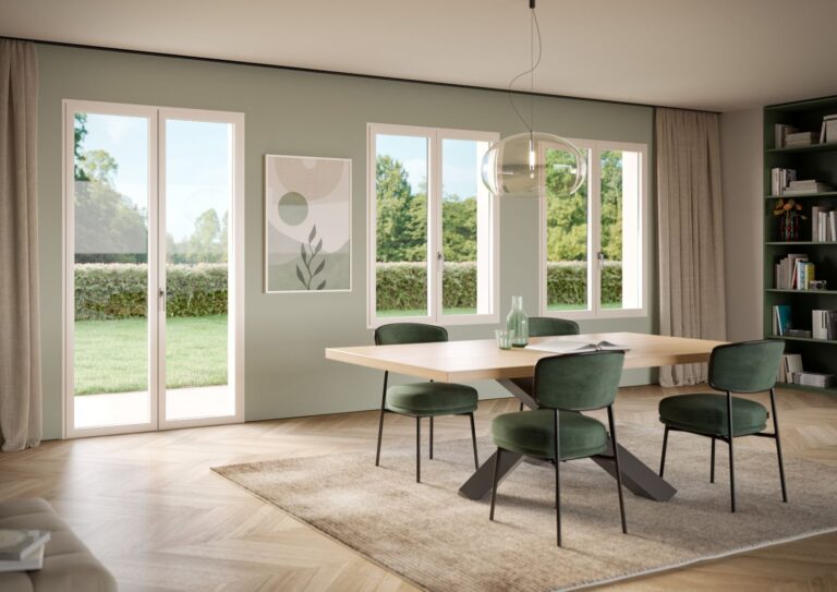 Aluwin, la nuova finestra in alluminio di WnD dove il design lascia spazio alla luce
