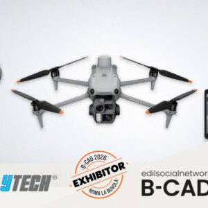 AprFlyTech presenta a B-CAD Expo 2026 tecnologie avanzate per droni, rilievo digitale e geospaziale