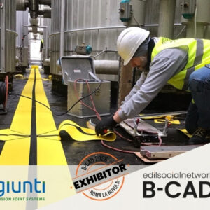 CPR Giunti presenta a B-CAD Expo 2026 soluzioni avanzate per giunti strutturali e pavimentazioni in calcestruzzo