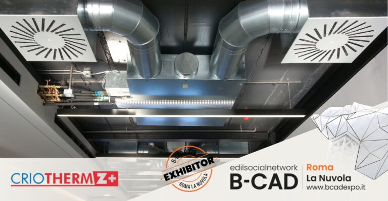 Criotherm Zeta Plus presenta a B-CAD Expo 2026 sistemi di controllo evoluti per la climatizzazione intelligente