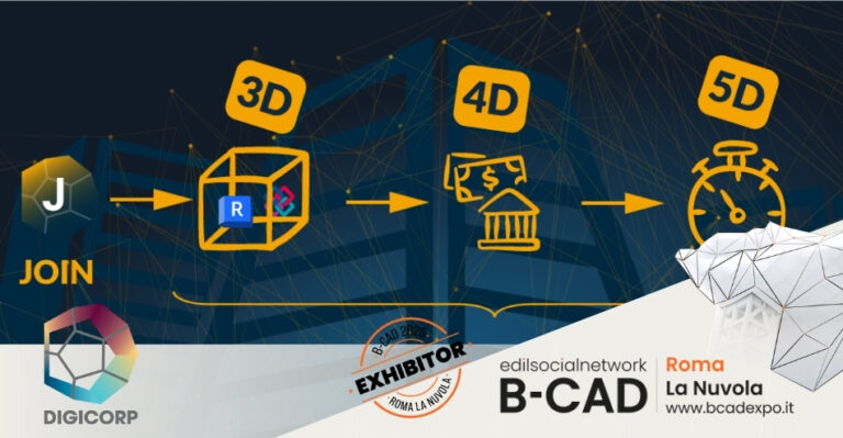 DIGI CORP presenta a B-CAD Expo 2026 soluzioni digitali per il BIM e la progettazione integrata