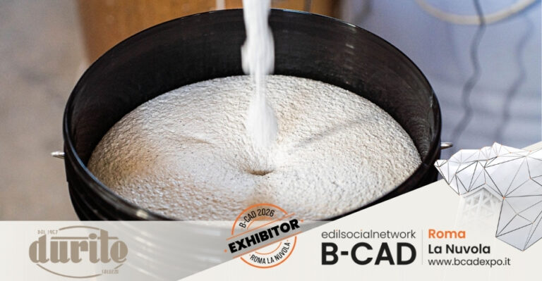 Durite presenta a B-CAD Expo 2026 soluzioni di alta qualità per intonaci e pitture minerali