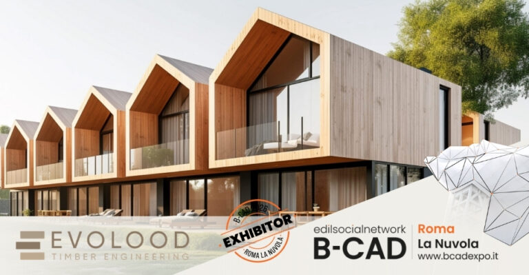 Evolood presenta a B-CAD Expo 2026 la propria visione delle costruzioni sostenibili in legno
