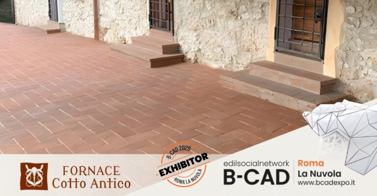 Fornace Cotto Antico porta a B-CAD Expo 2026 il valore del cotto artigianale fatto a mano