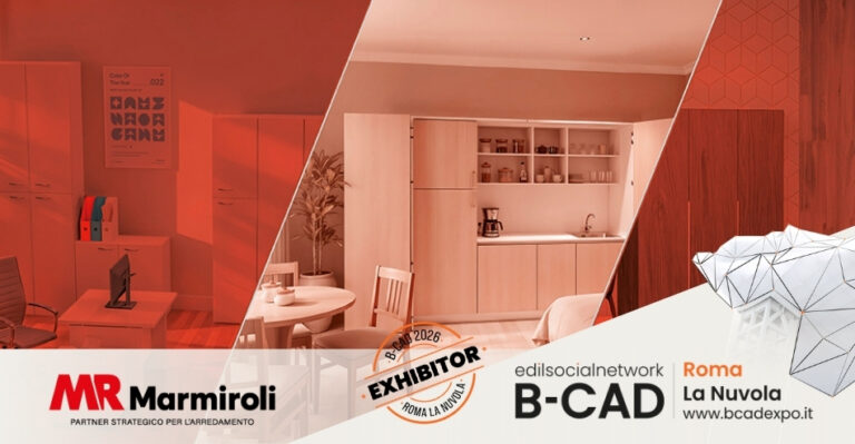 MR Marmiroli porta a B-CAD Expo 2026 l’eccellenza del Made in Italy nella produzione di arredi su misura